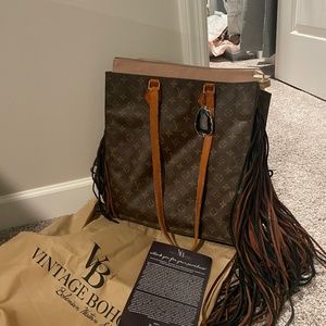 Louis Vuitton Vintage boho bag revamped